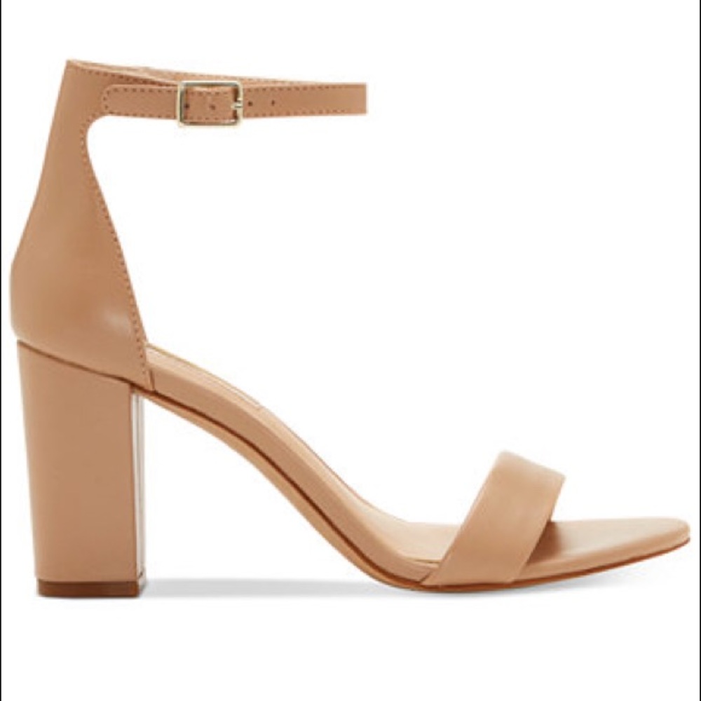 INC nude heels size 8